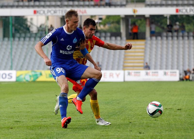Football. PKO BP Ekstraklasa. Korona Kielce - Ruch Chorzow. 03.08.2015