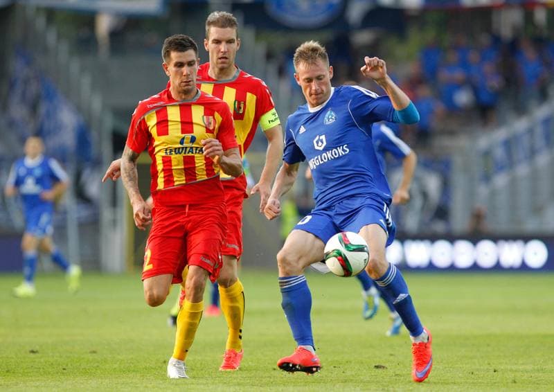 Football. PKO BP Ekstraklasa. Korona Kielce - Ruch Chorzow. 03.08.2015