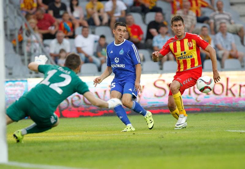 Football. PKO BP Ekstraklasa. Korona Kielce - Ruch Chorzow. 03.08.2015