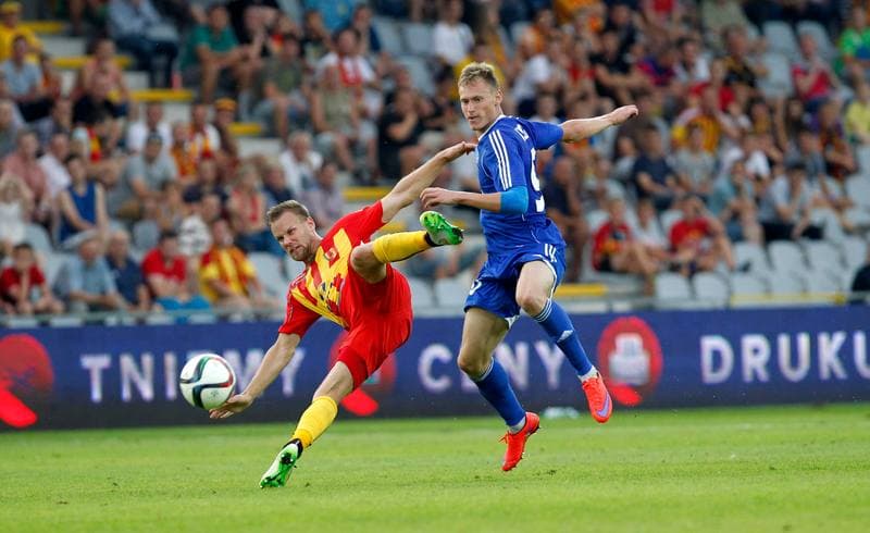 Football. PKO BP Ekstraklasa. Korona Kielce - Ruch Chorzow. 03.08.2015