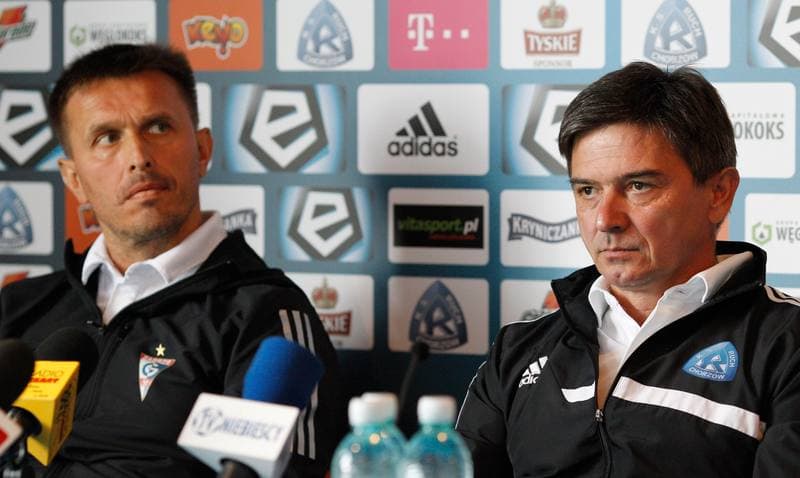 Football. Ruch Chorzow. Press Conference. 10.09.2015
