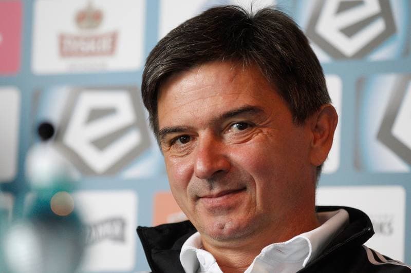 Football. Ruch Chorzow. Press Conference. 10.09.2015