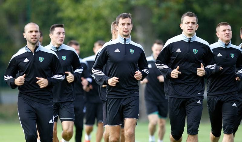 Football. GKS Katowice. Training. 28.05.2015