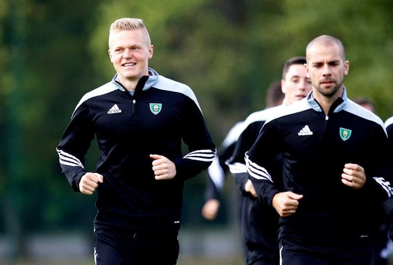 Football. GKS Katowice. Training. 28.05.2015