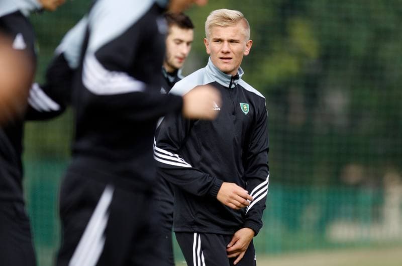 Football. GKS Katowice. Training. 28.05.2015