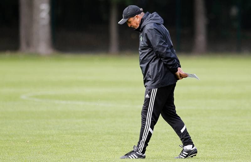 Football. GKS Katowice. Training. 28.05.2015