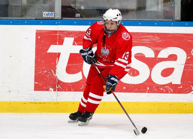Ice Hockey. U18 Women's World Championship Division I. Poland - Great Britain. 25.01.2015