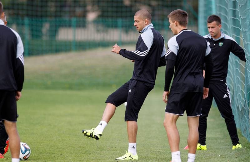 Football. GKS Katowice. Training. 28.05.2015