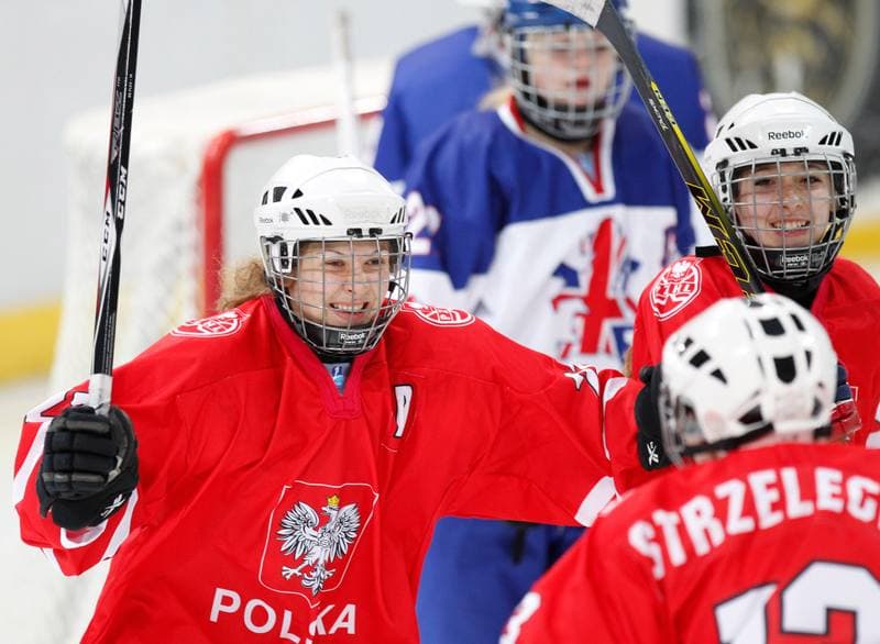 Ice Hockey. U18 Women's World Championship Division I. Poland - Great Britain. 25.01.2015