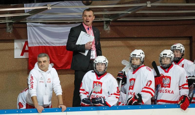 Ice Hockey. U18 Women's World Championship Division I. Poland - Denmark. 25.01.2015