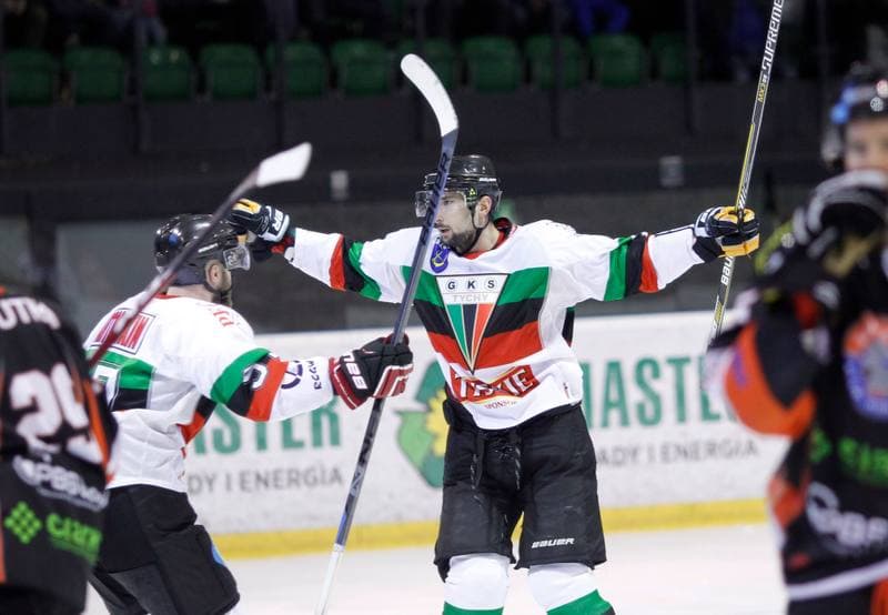 Ice Hockey. Polska Hokej Liga. GKS Tychy - Ciarko KH Sanok. 23.01.2015