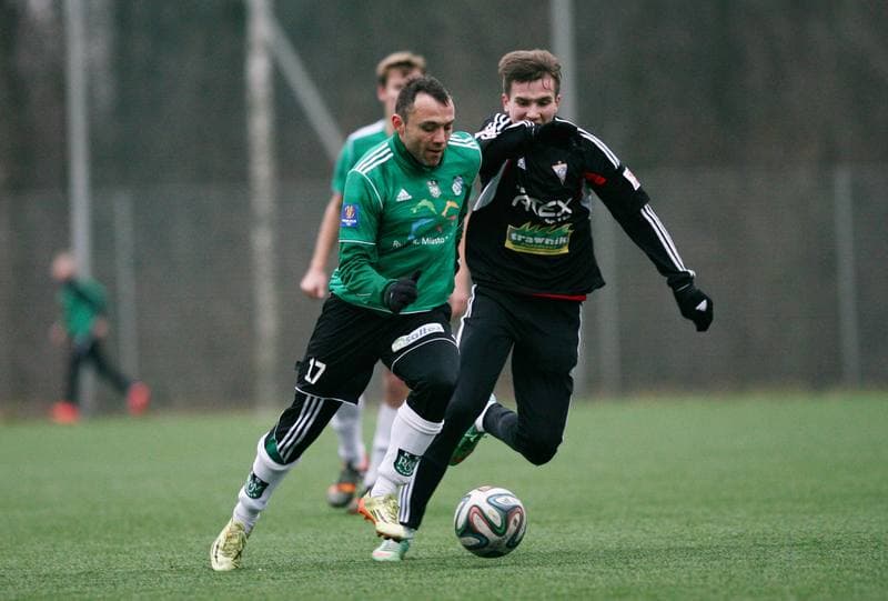 Football. Friendly Match. Energetyk ROW Rybnik - Gornik II Zabrze. 23.01.2015