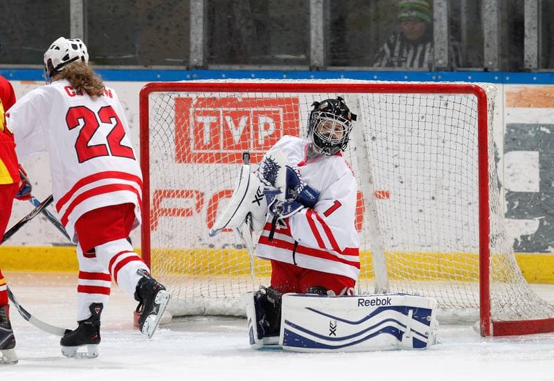 Ice Hockey. U18 Women's World Championship Division I. Poland - China. 22.01.2015
