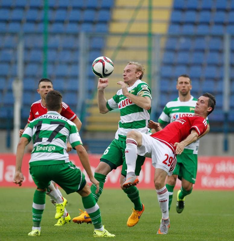 Football. PKO BP Ekstraklasa. Wisla Krakow - Lechia Gdansk. 16.08.2015