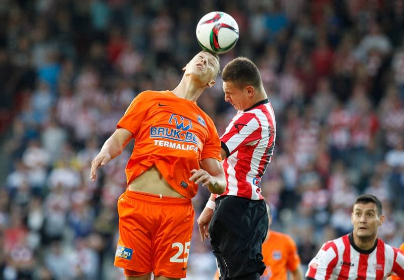 Football. PKO BP Ekstraklasa. Cracovia Krakow - Termalica Bruk Bet Nieciecza. 12.09.2015