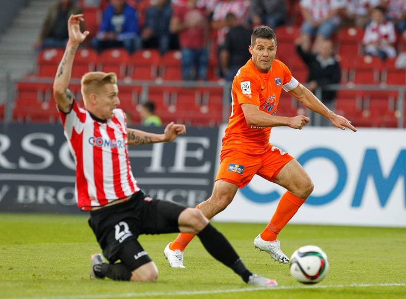 Football. PKO BP Ekstraklasa. Cracovia Krakow - Termalica Bruk Bet Nieciecza. 12.09.2015