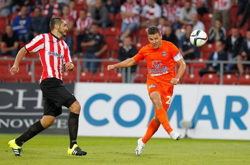 Football. PKO BP Ekstraklasa. Cracovia Krakow - Termalica Bruk Bet Nieciecza. 12.09.2015