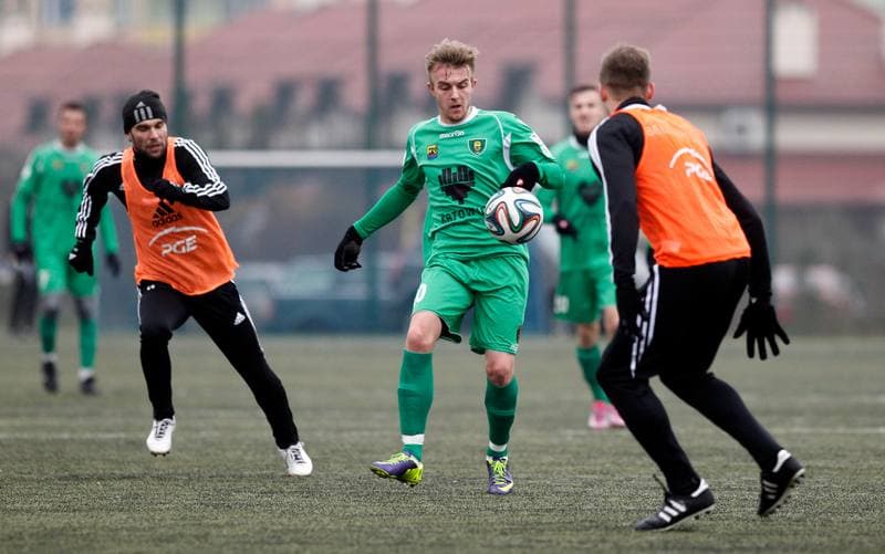 Football. Polish First League. GKS Belchatow - GKS Katowice. 05.09.2015