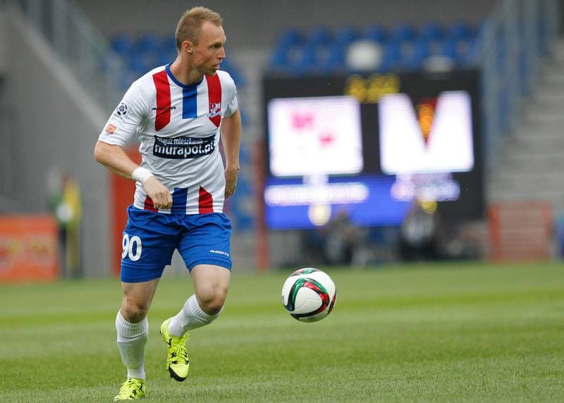 Football. PKO BP Ekstraklasa. Podbeskidzie Bielsko Biala - Pogon Szczecin. 17.08.2015