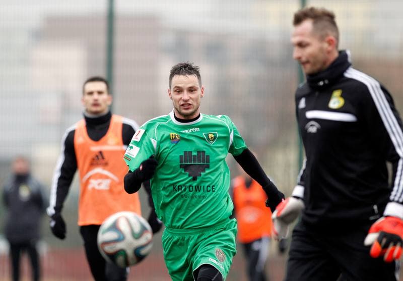 Football. Polish First League. GKS Belchatow - GKS Katowice. 05.09.2015
