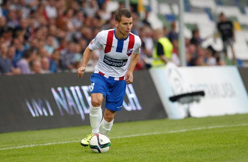 Football. PKO BP Ekstraklasa. Podbeskidzie Bielsko Biala - Pogon Szczecin. 17.08.2015