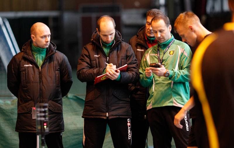 Football. GKS Katowice. Training. 28.05.2015