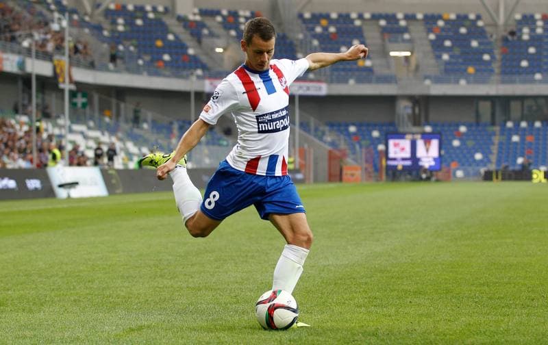Football. PKO BP Ekstraklasa. Podbeskidzie Bielsko Biala - Pogon Szczecin. 17.08.2015