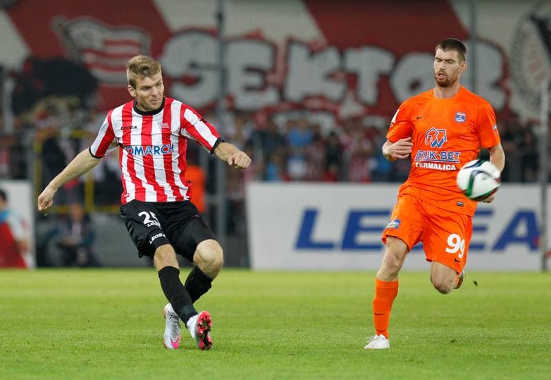 Football. PKO BP Ekstraklasa. Cracovia Krakow - Termalica Bruk Bet Nieciecza. 12.09.2015