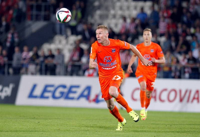 Football. PKO BP Ekstraklasa. Cracovia Krakow - Termalica Bruk Bet Nieciecza. 12.09.2015
