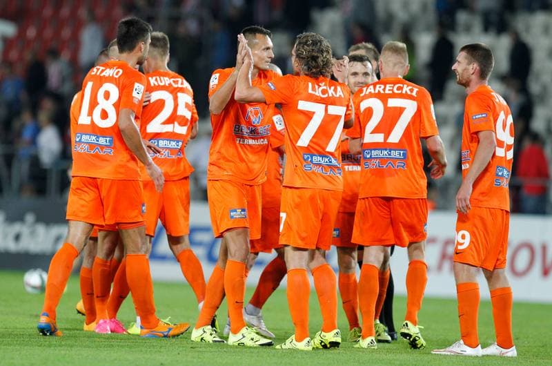 Football. PKO BP Ekstraklasa. Cracovia Krakow - Termalica Bruk Bet Nieciecza. 12.09.2015