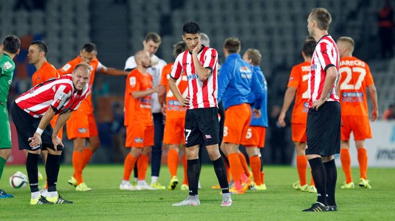 Football. PKO BP Ekstraklasa. Cracovia Krakow - Termalica Bruk Bet Nieciecza. 12.09.2015