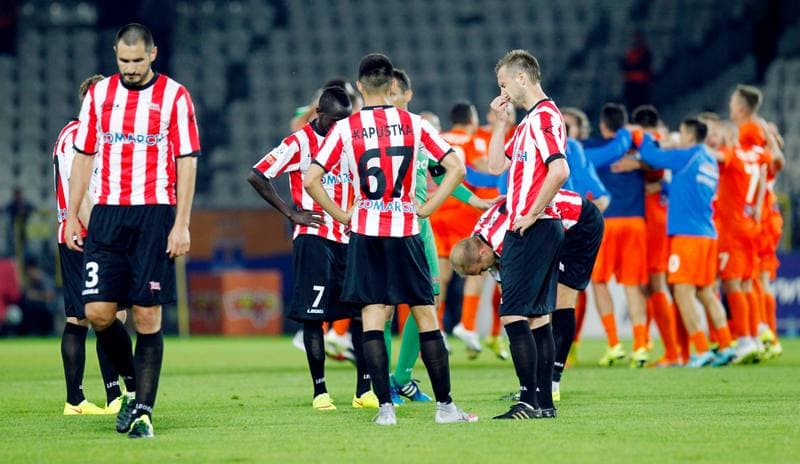 Football. PKO BP Ekstraklasa. Cracovia Krakow - Termalica Bruk Bet Nieciecza. 12.09.2015