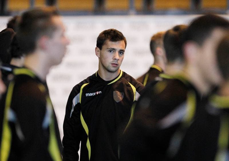 Football. GKS Katowice. Training. 28.05.2015