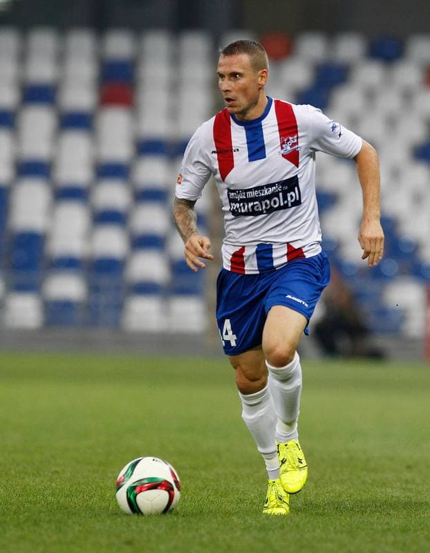 Football. PKO BP Ekstraklasa. Podbeskidzie Bielsko Biala - Pogon Szczecin. 17.08.2015