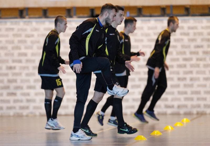 Football. GKS Katowice. Training. 28.05.2015