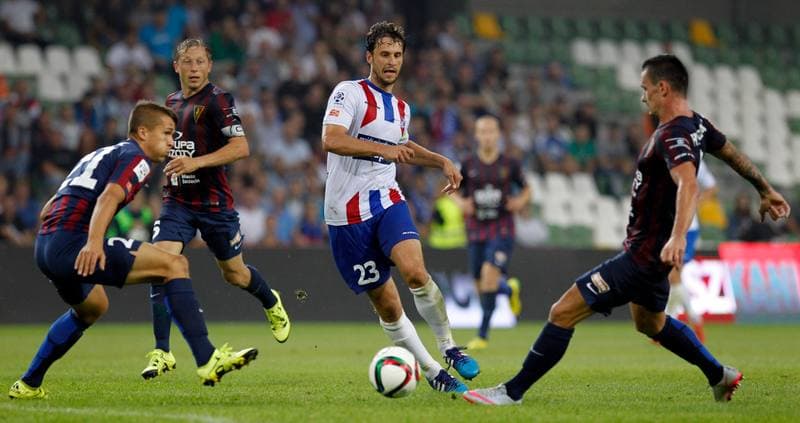 Football. PKO BP Ekstraklasa. Podbeskidzie Bielsko Biala - Pogon Szczecin. 17.08.2015