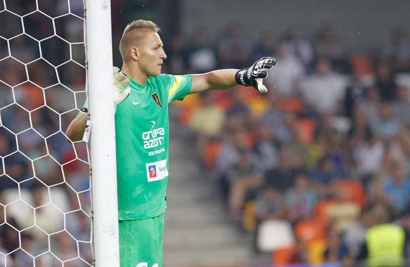Football. PKO BP Ekstraklasa. Podbeskidzie Bielsko Biala - Pogon Szczecin. 17.08.2015