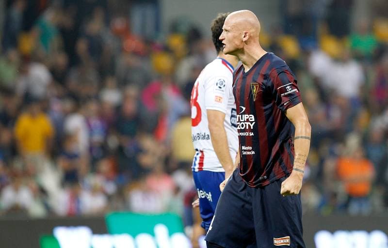 Football. PKO BP Ekstraklasa. Podbeskidzie Bielsko Biala - Pogon Szczecin. 17.08.2015