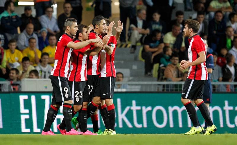 Football. UEFA Europa League. MSK Zilina - Athletic Club. 20.08.2015