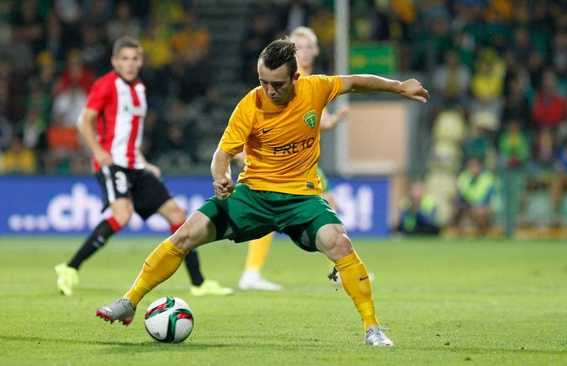 Football. UEFA Europa League. MSK Zilina - Athletic Club. 20.08.2015