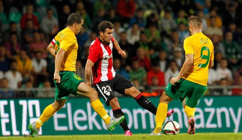 Football. UEFA Europa League. MSK Zilina - Athletic Club. 20.08.2015