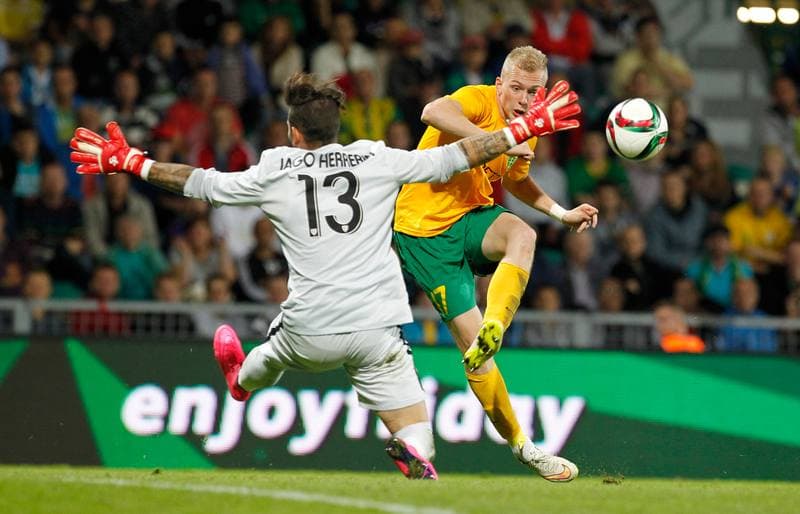 Football. UEFA Europa League. MSK Zilina - Athletic Club. 20.08.2015