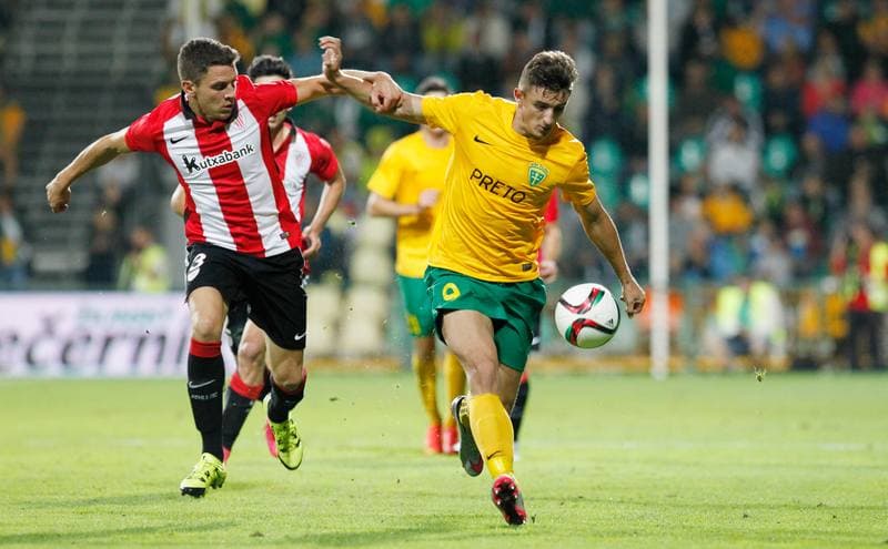 Football. UEFA Europa League. MSK Zilina - Athletic Club. 20.08.2015