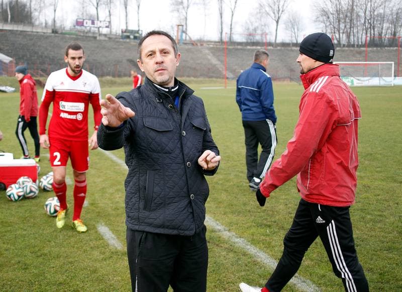 Football. Friendly Match. Polonia Bytom - Gornik Zabrze. 17.01.2015