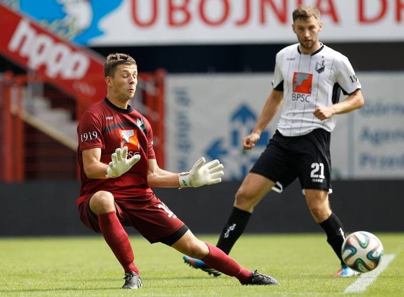 Football. III Liga Opolsko Slaska. Piast II Gliwice - Szombierki Bytom. 22.08.2015