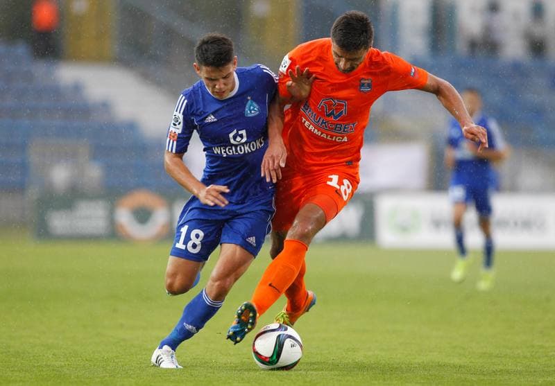 Football. PKO BP Ekstraklasa. Ruch Chorzow - Termalica Bruk-Bet Nieciecza. 22.08.2015