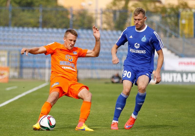 Football. PKO BP Ekstraklasa. Ruch Chorzow - Termalica Bruk-Bet Nieciecza. 22.08.2015