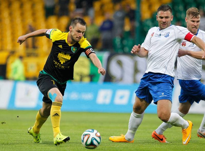 Football. Friendly Match. GKS Katowice - MKS Kluczbork. 31.01.2015