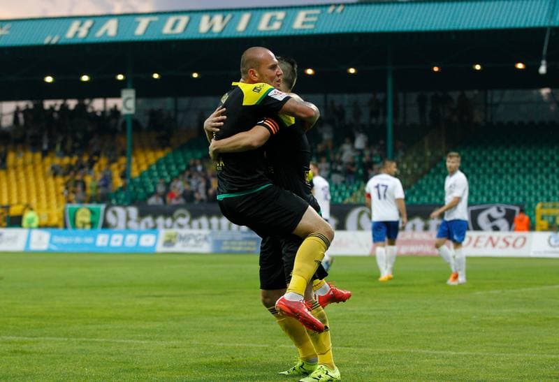Football. Friendly Match. GKS Katowice - MKS Kluczbork. 31.01.2015