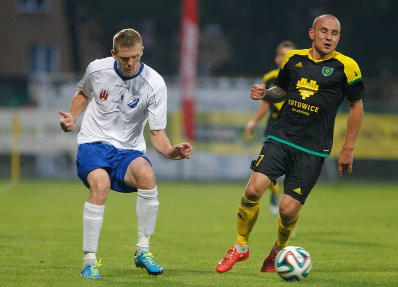 Football. Friendly Match. GKS Katowice - MKS Kluczbork. 31.01.2015